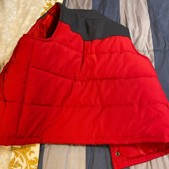 Carter’s” Thick Red Puffer Vest - Picture 2 of 3